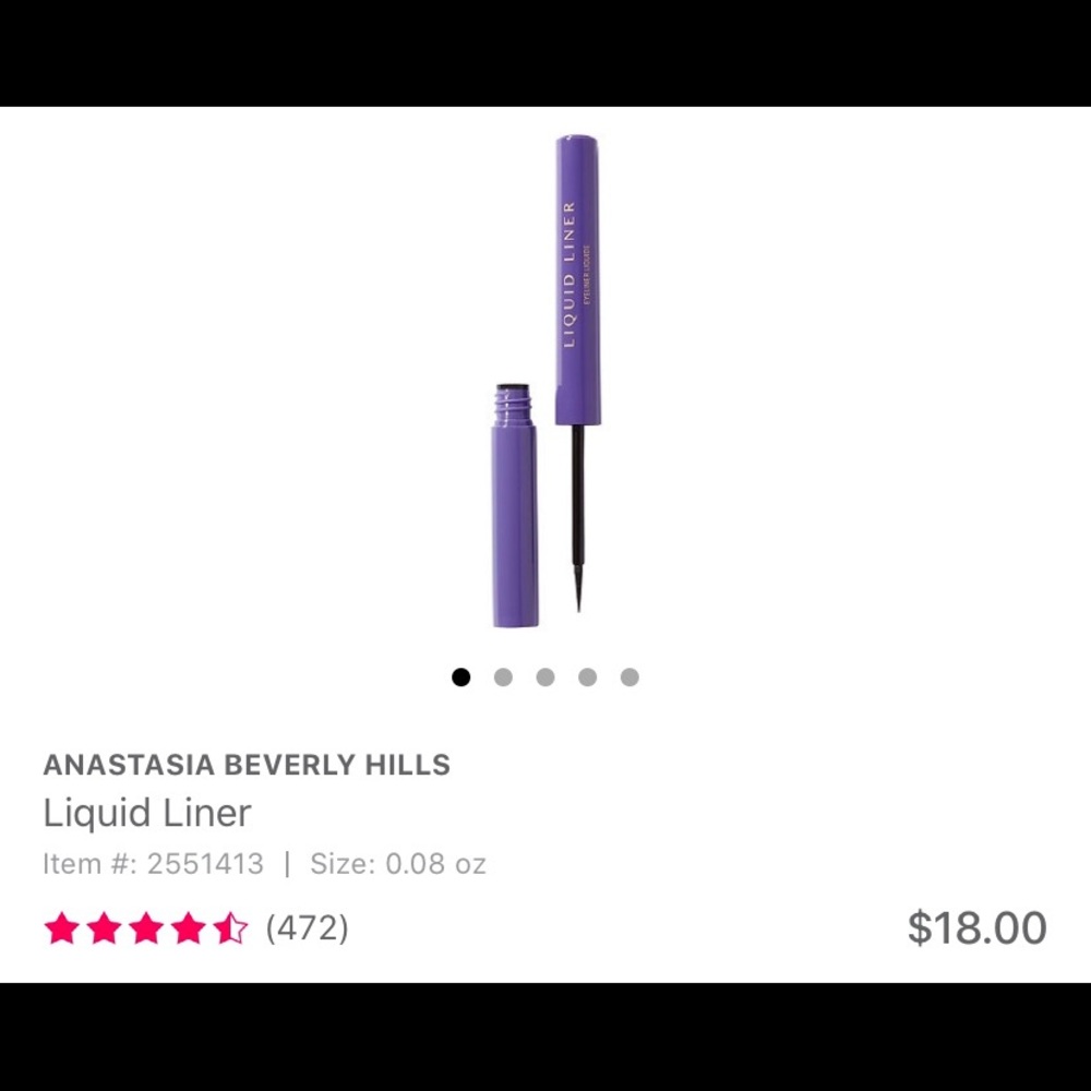 Anastasia Beverly Hills Liquid Eyeliner